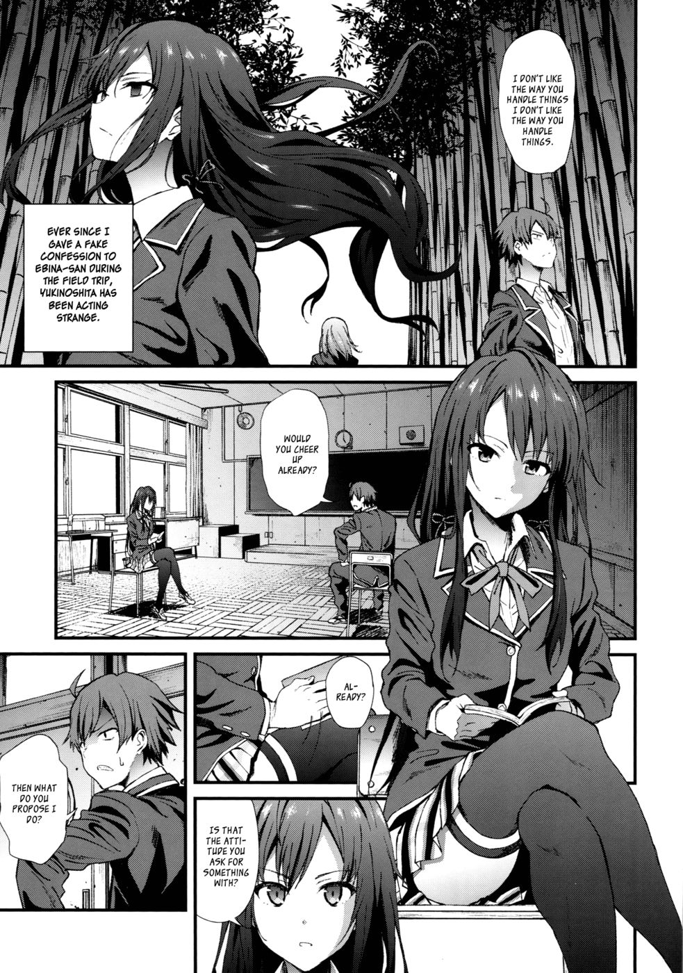 Hentai Manga Comic-Yahari Ore no Hentai Love Come ga Ii-Chapter 3-2